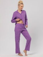 PIŻAMA ROZPINANA LNS529 - obrazek 2