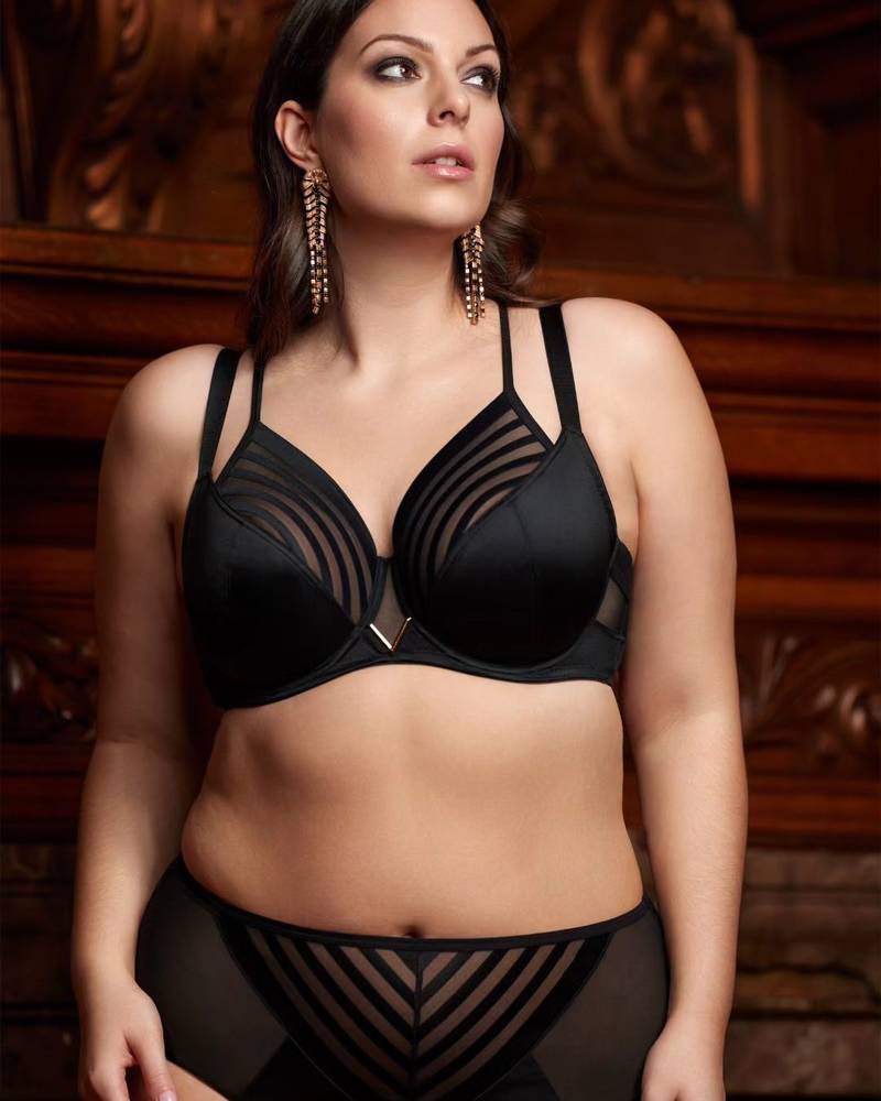 pol_pl_K810-Yoko-Biustonosz-miekki-Gorsenia-czarny-100309_5 BIUSTONOSZ YOKO - obrazek 1