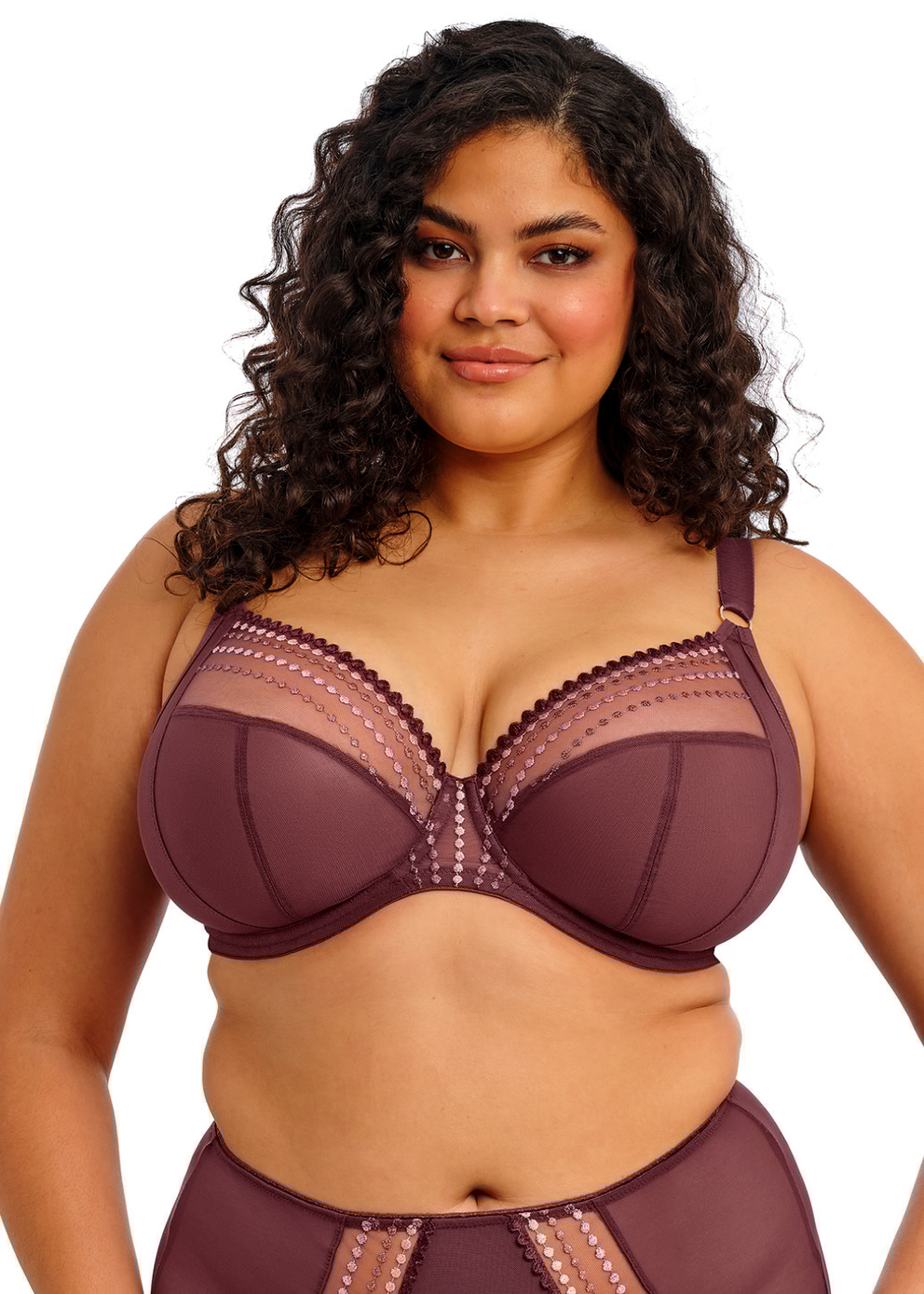 992×1389-pdp-desktop-EL8900-SUM-primary-Elomi-Lingerie-Matilda-Sugarplum-Underwired-Plunge-Bra BIUSTONOSZ MATILDA PLUNGE - obrazek 1