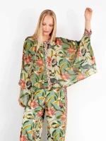 SZYFONOWA BLUZKA W TUKANY - obrazek 2