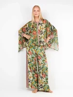 SZYFONOWA BLUZKA W TUKANY