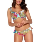 BRAZYLIANY KĄPIELOWE TURQUOISE PAISLEY SF 161/11/B